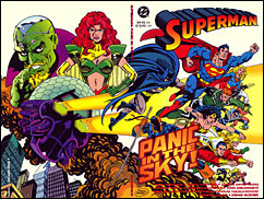 Superman: Panic in the Sky cover