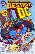 Sergio Aragon&eacute;s Destroys DC #1 cover