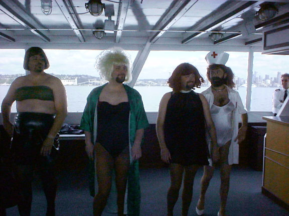 The VisQueens: ...We Get a Nice Quiet Crowd...