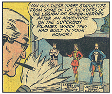 Original poses for the statues