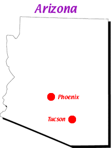 Arizona map