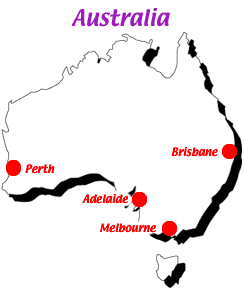 Australia map