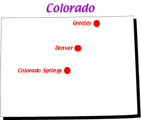 Colorado map