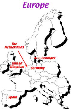 Europe map