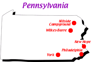 Pennsylvania map