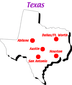 Texas map