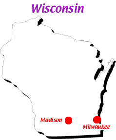 Wisconsin map